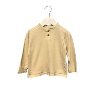⭐️ 5/$30 Zara Kids LS Henley Shirt size 18-24 Months